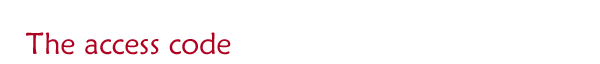 The Access Code